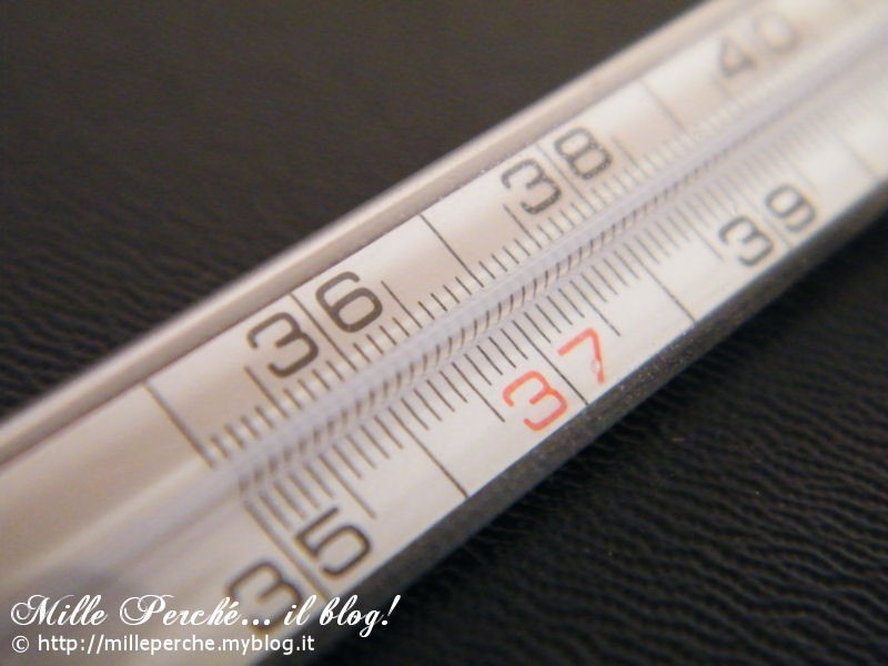 Perché il termometro non scende dopo aver misurato la febbre?